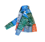 Load image into Gallery viewer, Multicolor-Patchwork Puffer Jacket
